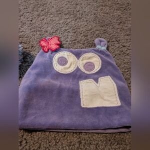 Heidi Klum Kids Reversible Hat with Monster and Butterfly Design